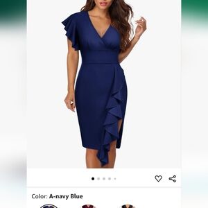 Navy Blue Dress